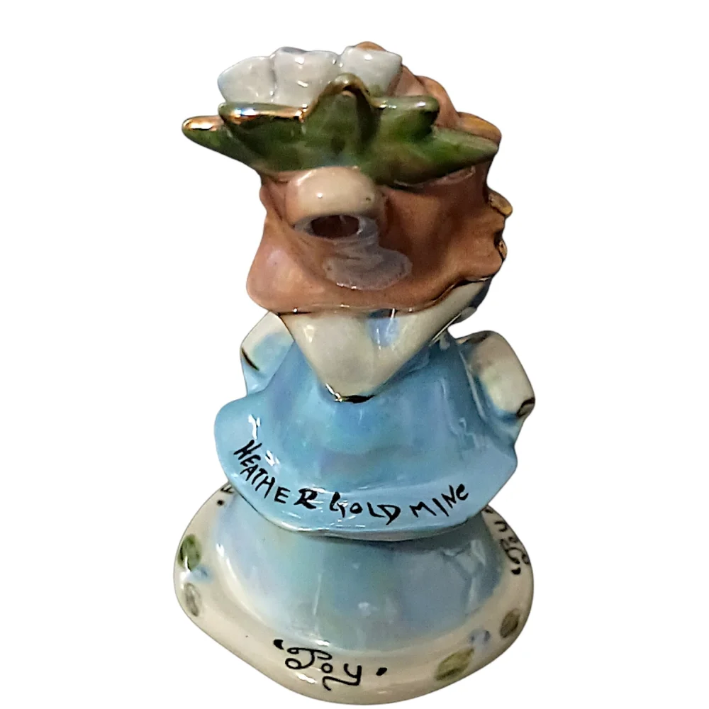Blue Sky Clayworks Angel Ornament Joy‎ Heather Goldminc Christmas Blue Ceramic